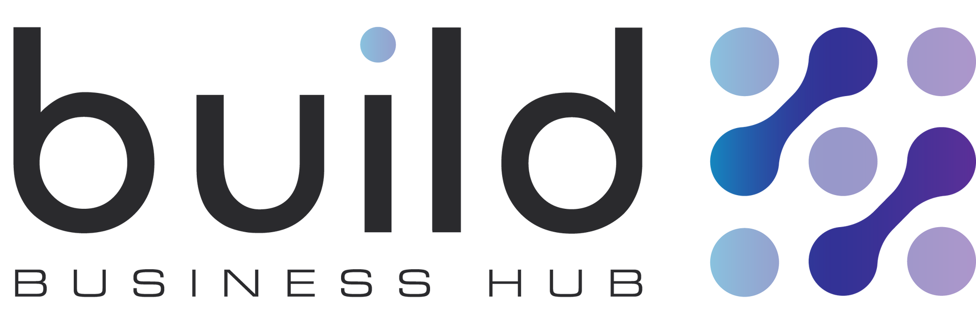 Logo for Build Business Hub, with text 
