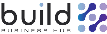 Logo for Build Business Hub, with text 