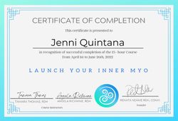 airway circle inner myo certificate
