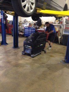 Floor Cleaning at George Witt Service - Japanese Auto Repair in Lincoln