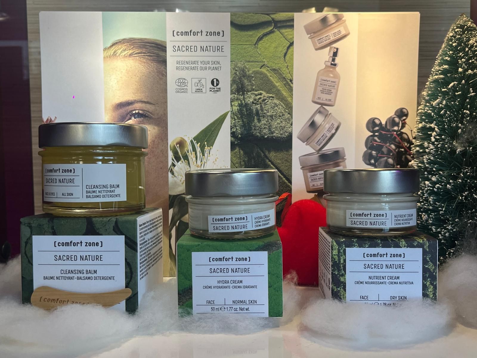 sacred nature - prodotti per il viso - centro estetico luana - comfort zone