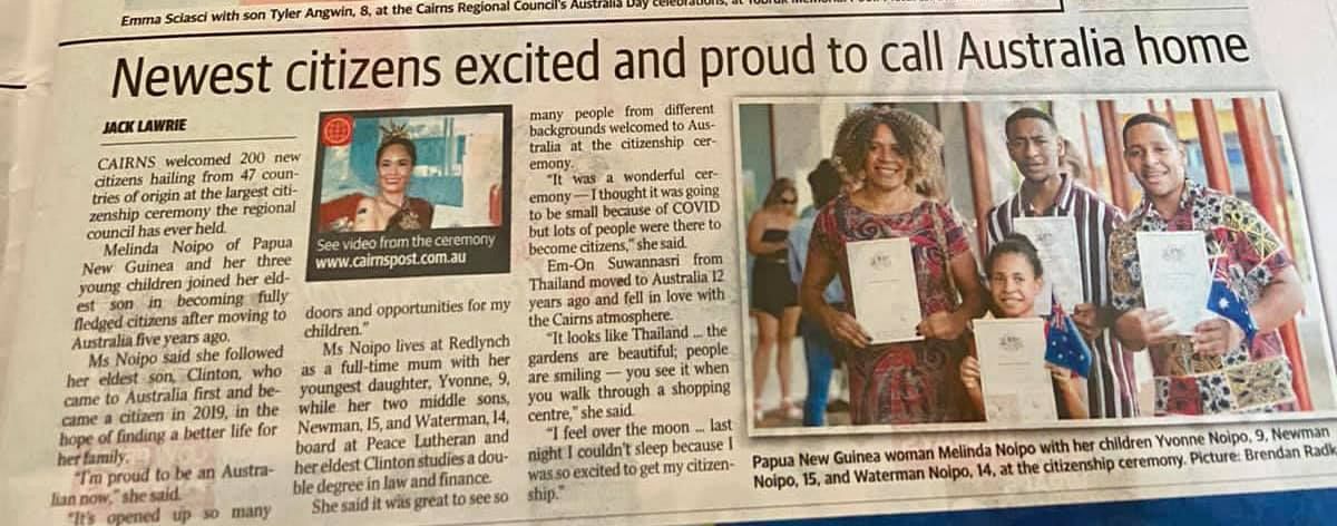 Article About New Citizens in Australia — Immigration Agents in Cairns North, QLD