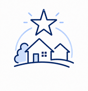 Star Idaho residential community and open-space setting