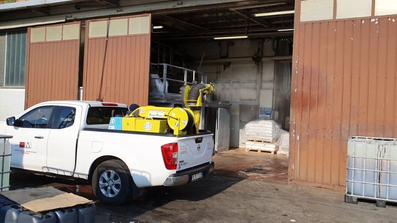 atomizzazione di nebbia fine