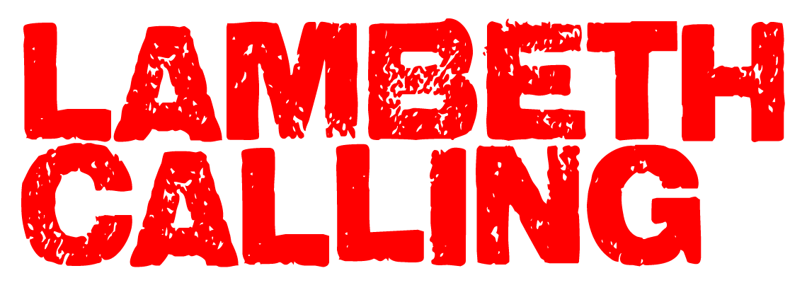 Lambeth Books' 'Lambeth Calling' logo