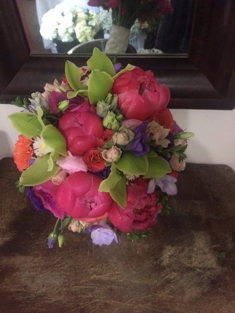 Hot Pink and Chartreusse