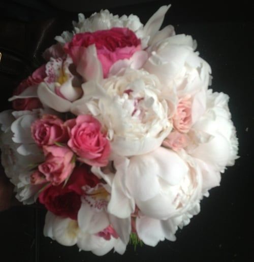 Red and White Bouquet