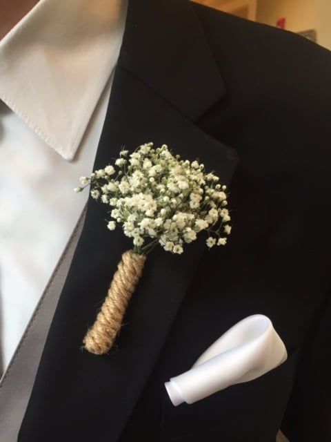 Small Flower Boutonniere