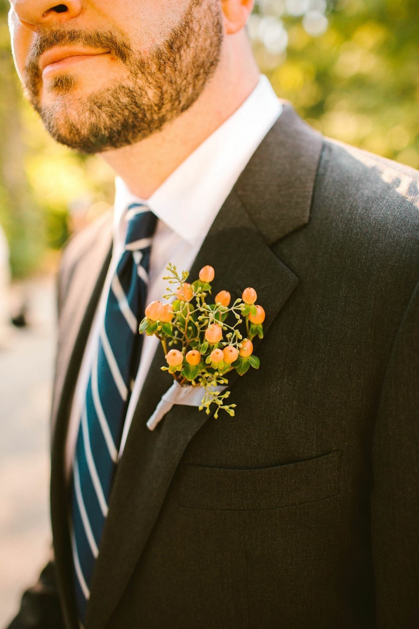 Small Yellow Flower Boutonniere