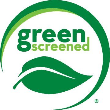 greenscreened badge