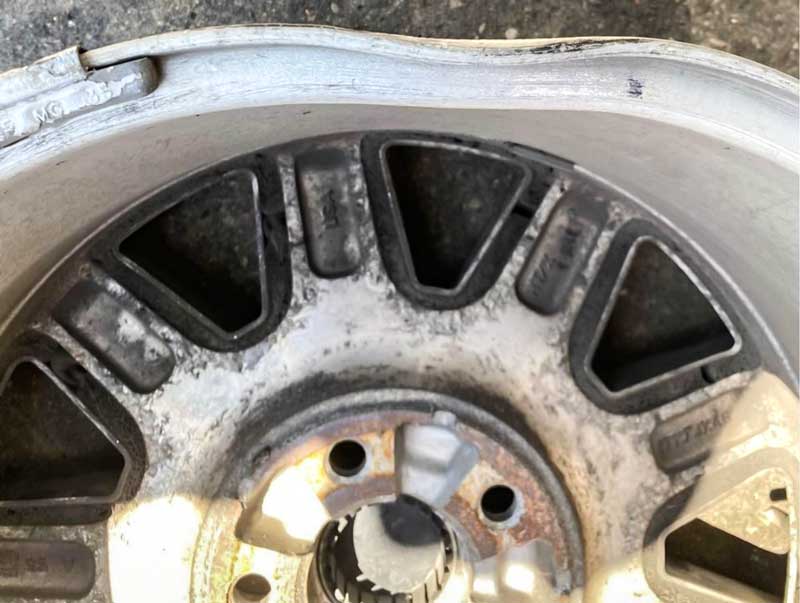 bent wheel repair