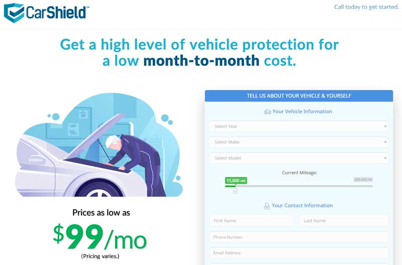 carshield auto warranty best for used SUVs