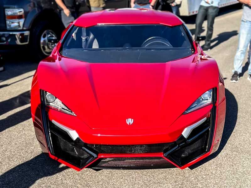 most expensive cars ever sold at auction Lykan Hypersport