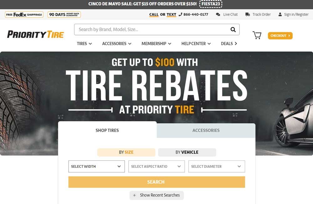 priority tires online tire buying