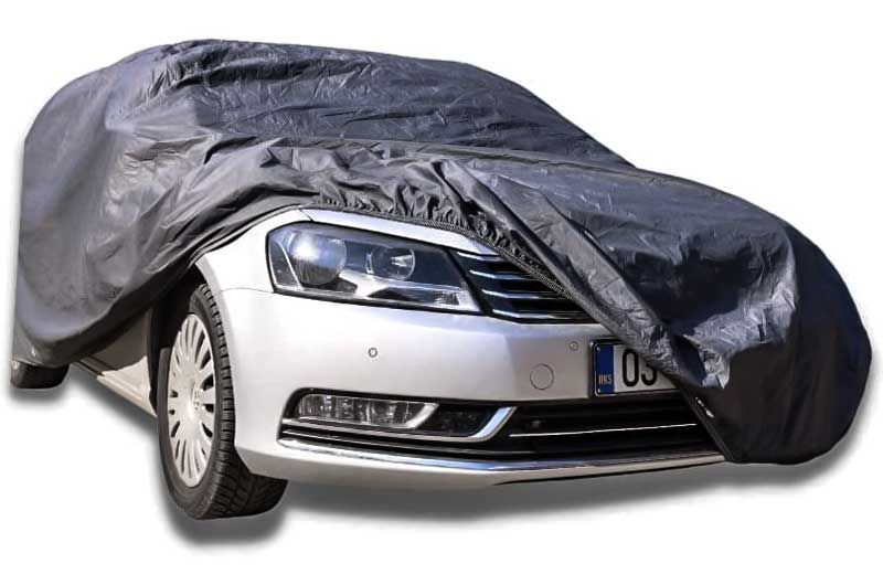 seal skin covers car cover on a volkswagen
