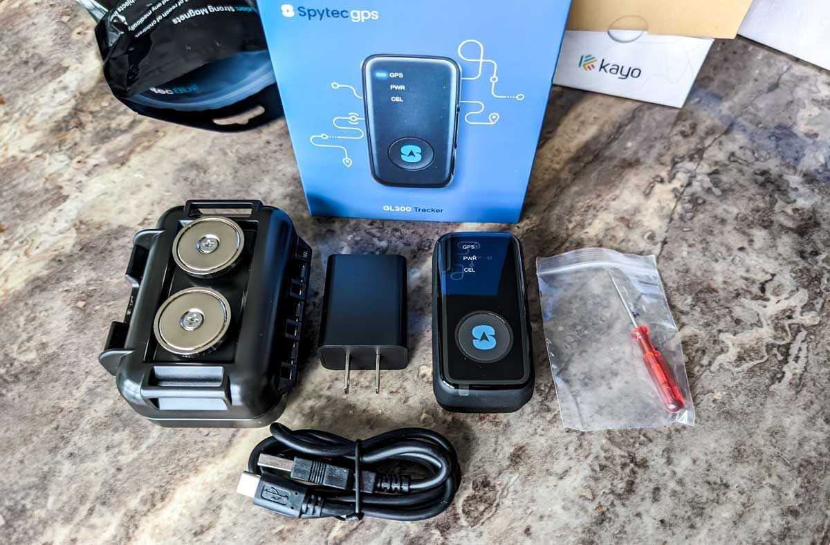 Spytecgps GL300 Mini GPS Tracker for cars being reviewed