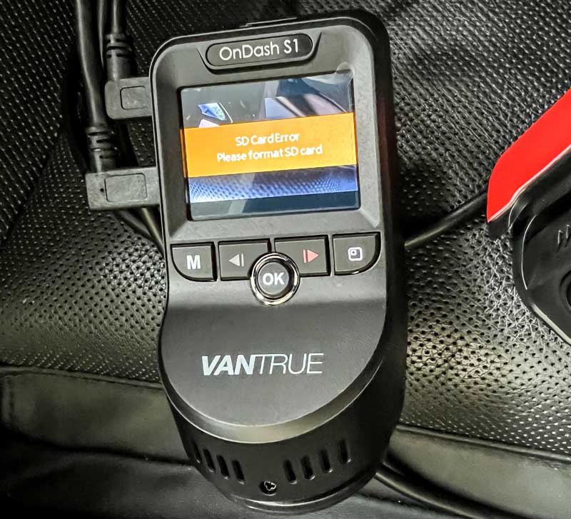 S1  Vantrue Dash Cam Front And Rear Dual Dashcams