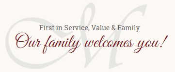 Our Family Welcomes You