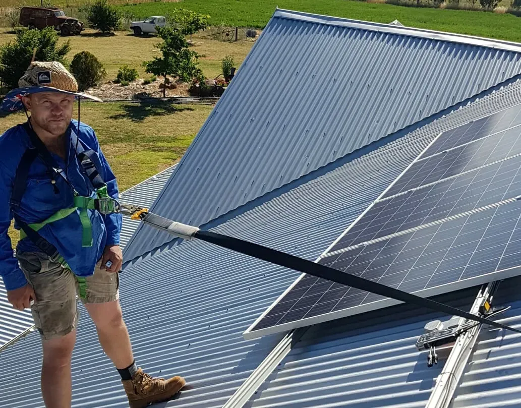 Solar panel construction