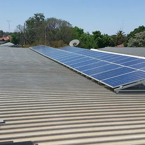 Solar panel of roof