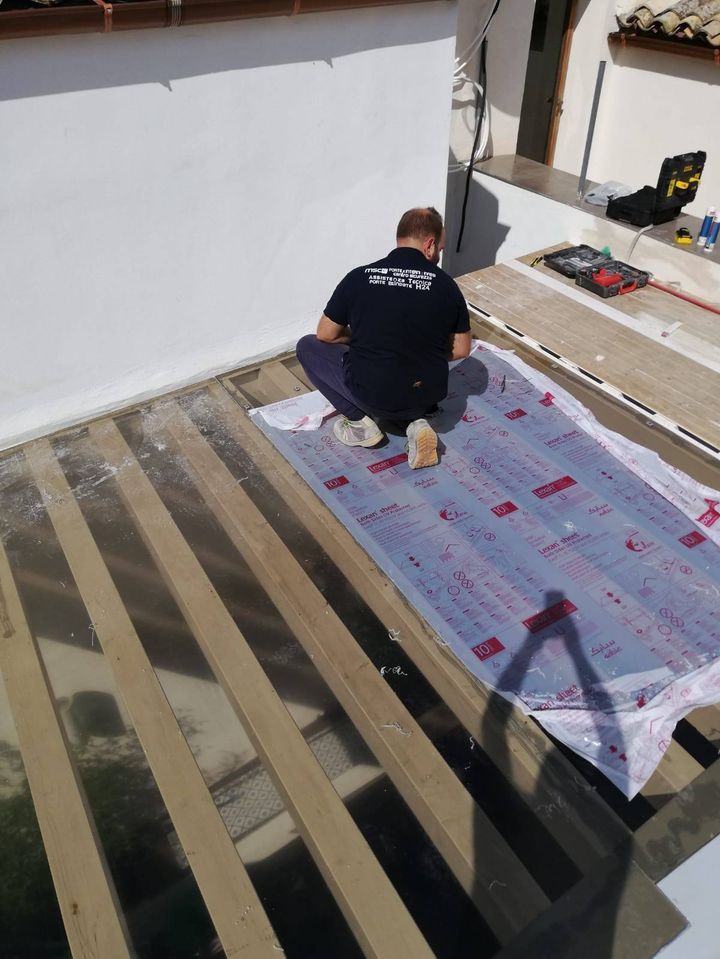 Installazione pergola