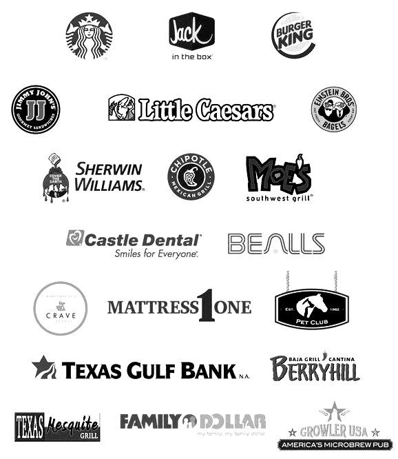 commercial logos