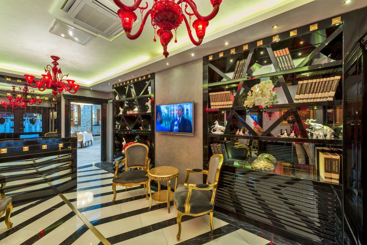 The Million Stone Hotel , Lobby