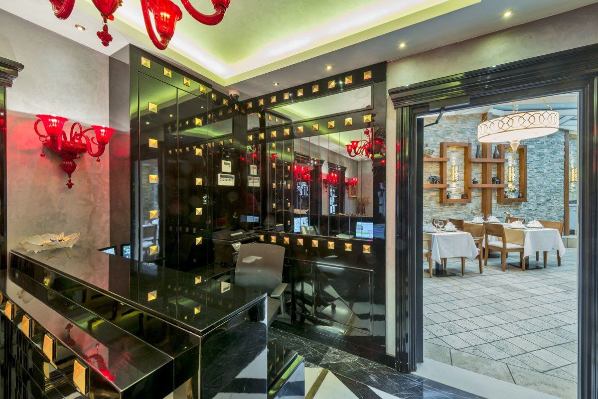 The Million Stone Hotel , Lobby