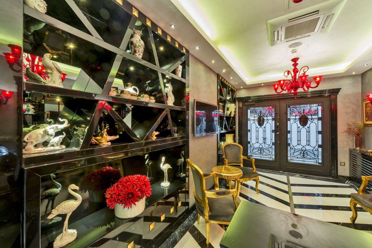 The Million Stone Hotel , Lobby