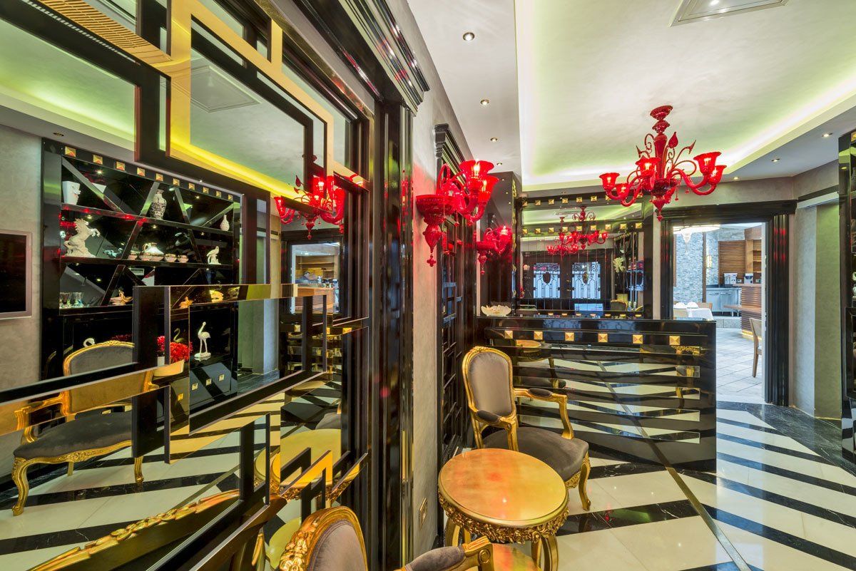 The Million Stone Hotel , Lobby