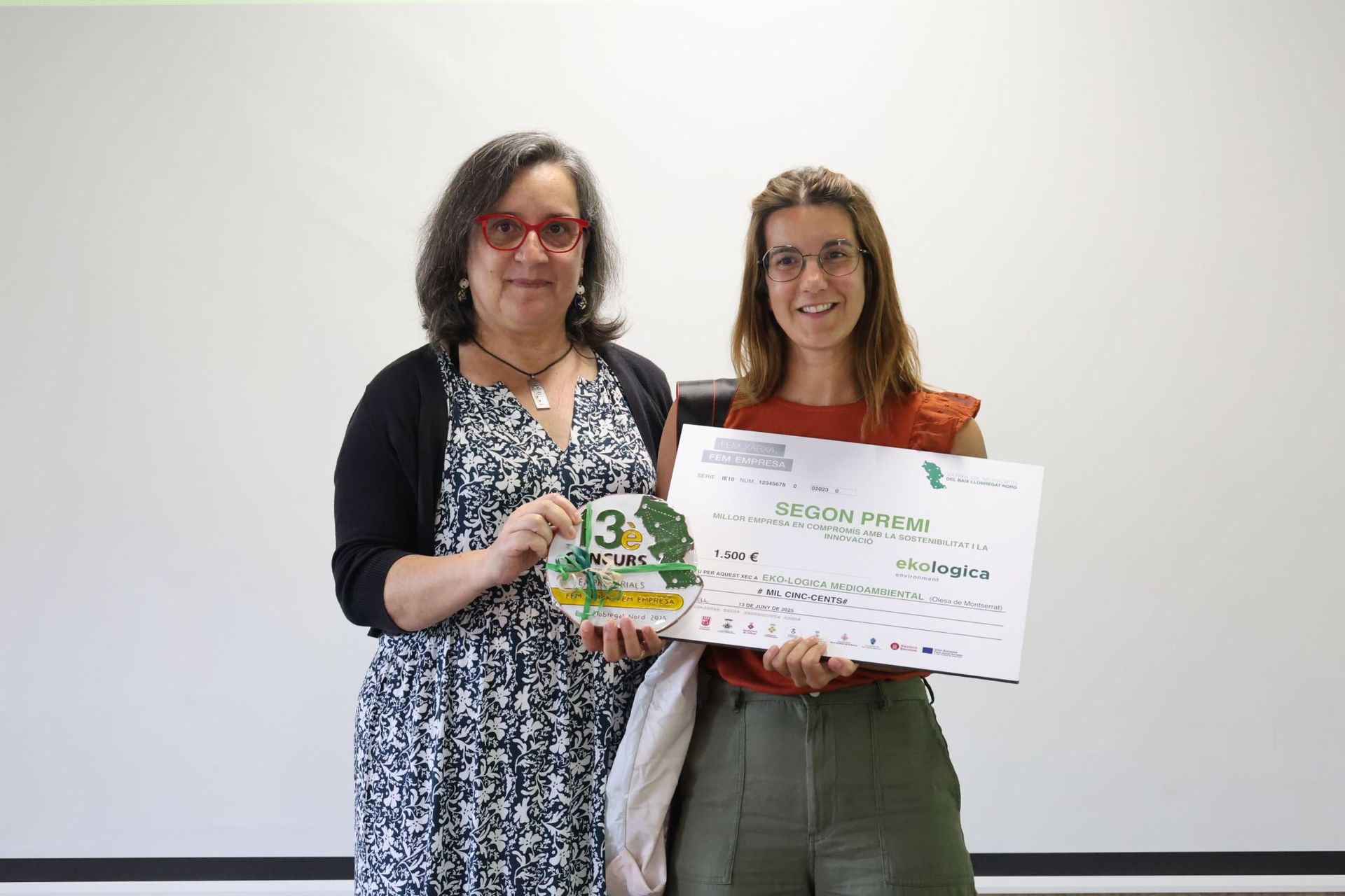 Ekologica premiada como mejor empresa en sostenibilidad e innovación en el 13º Concurs del Baix Llob