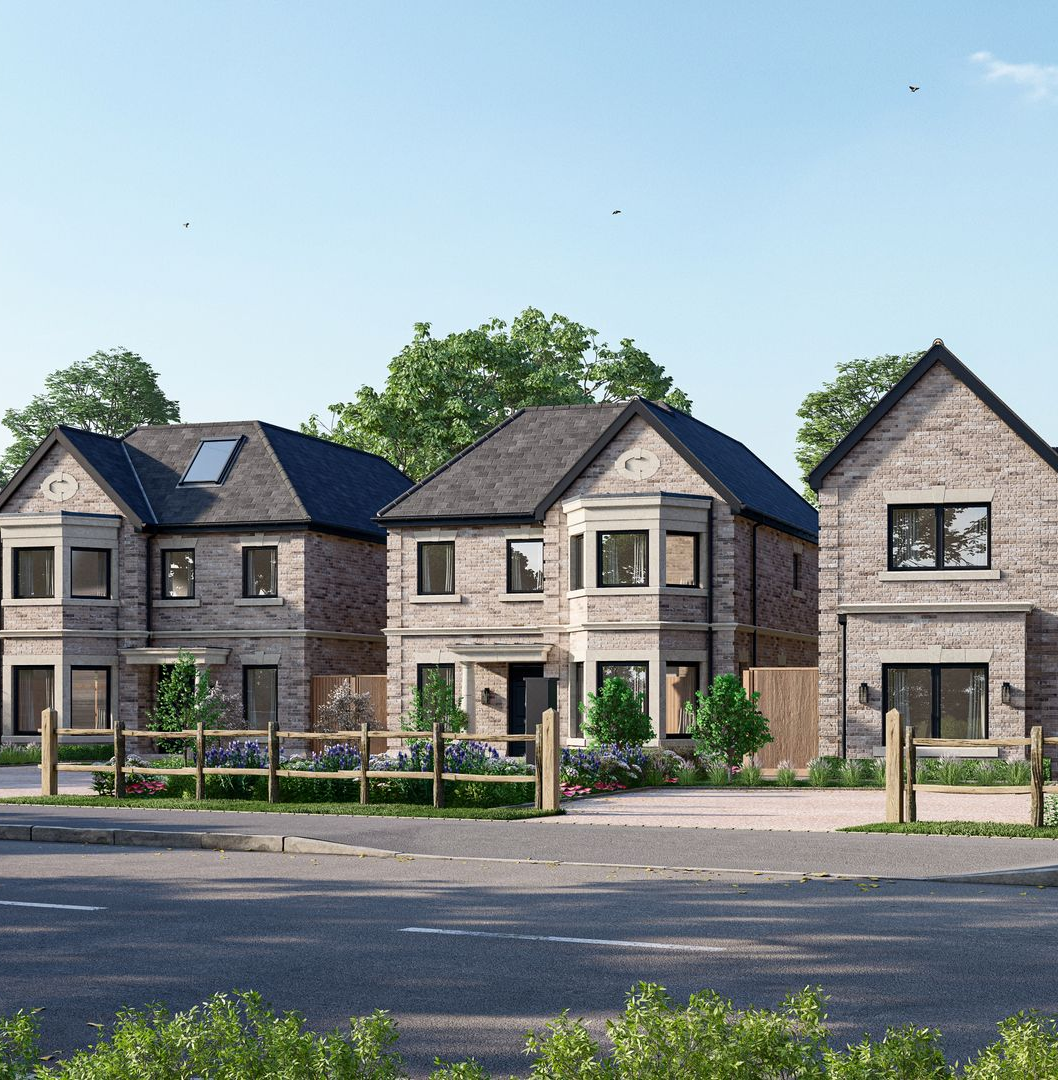 Exclusive development of 3 detached houses. Sonning Common. Oxfordshire. Luxury finishes.