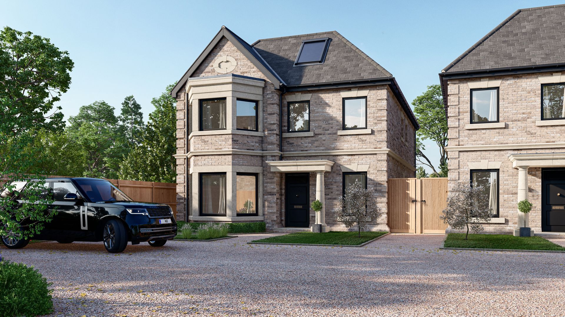 Exclusive development of 3 detached houses. Sonning Common. Oxfordshire. Luxury finishes.