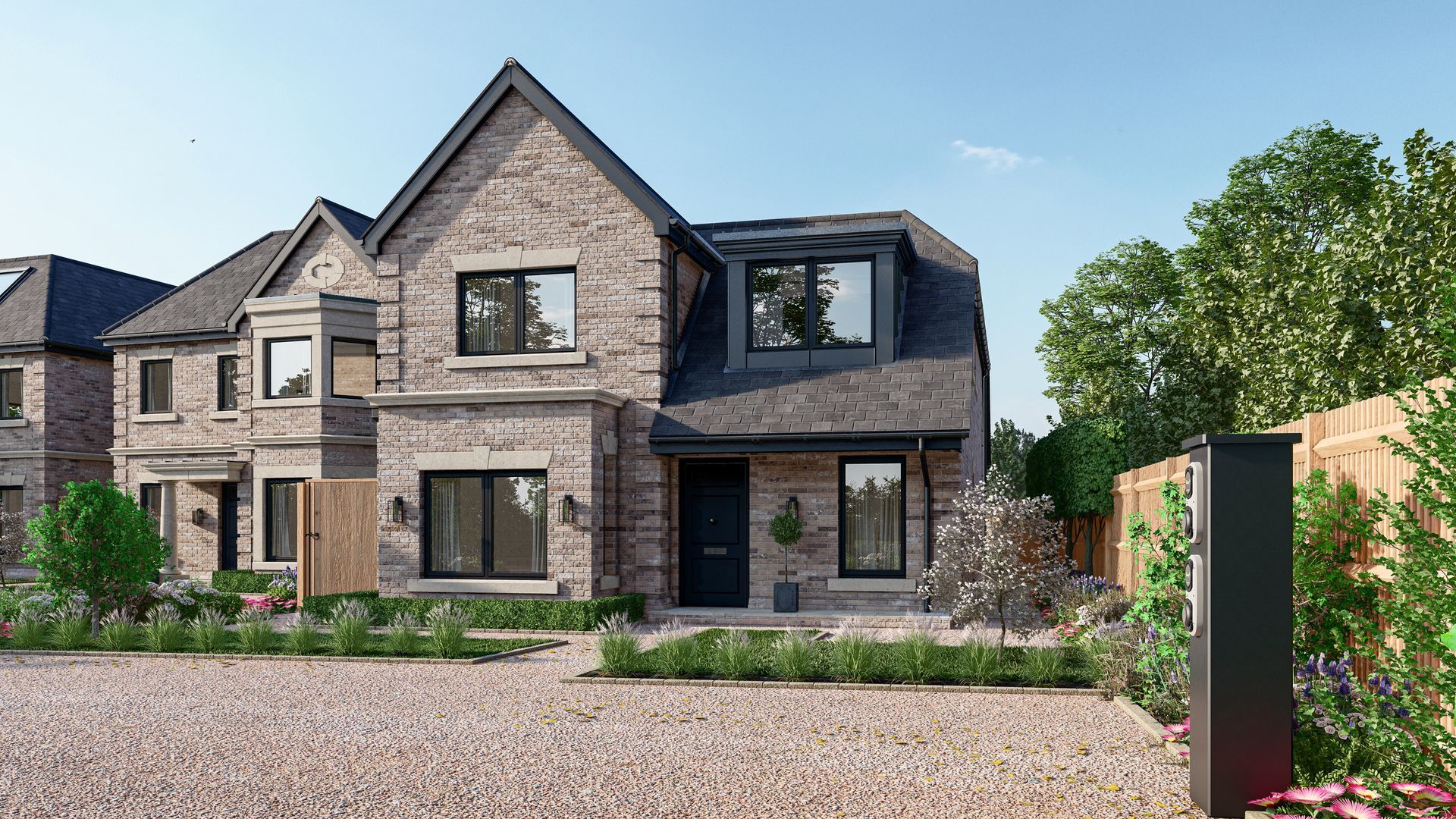 Exclusive development of 3 detached houses. Sonning Common. Oxfordshire. Luxury finishes.
