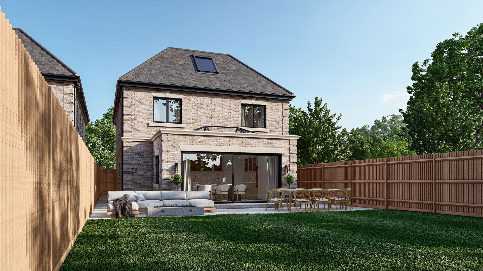 Exclusive development of 3 detached houses. Sonning Common. Oxfordshire. Luxury finishes.