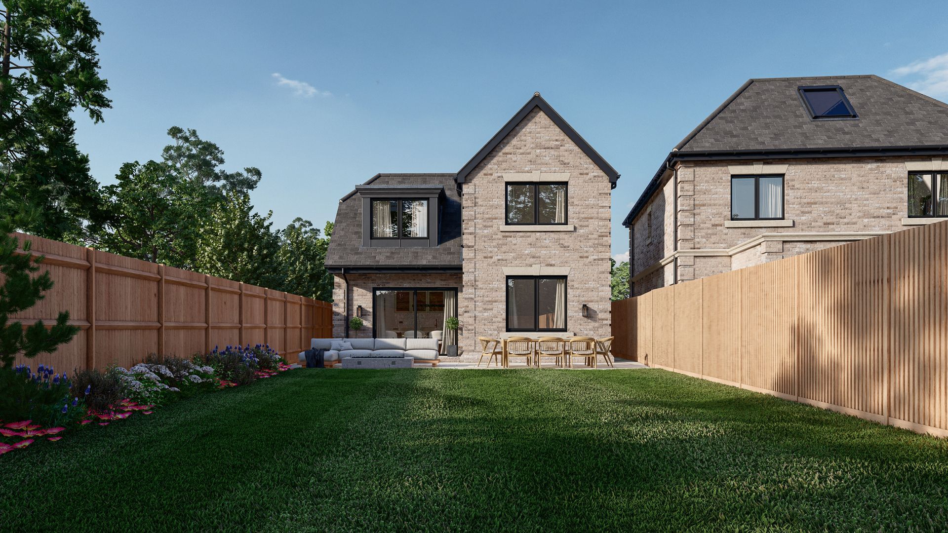 Exclusive development of 3 detached houses. Sonning Common. Oxfordshire. Luxury finishes.