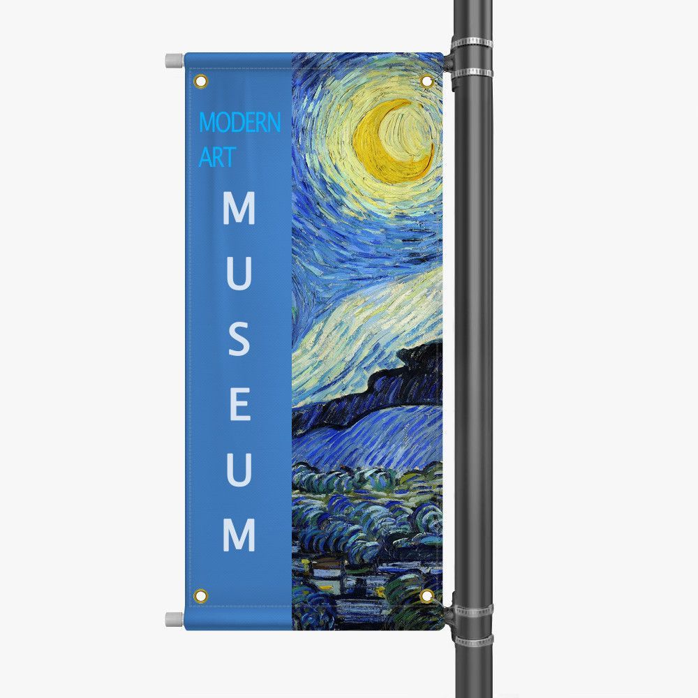 Eye-catching Pole Banners in Littleton, CO by Superb Denver Print Shop.