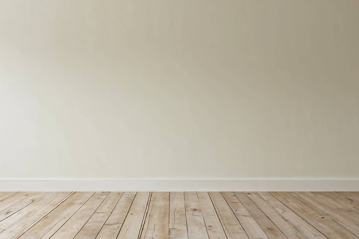 A freshly painted wall with an ivory shade of paint at 21st Century Paints near Holland, Ohio (OH)