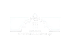 Logo with mountain silhouette, text: Delmar. Konwente Kiz, Gdynia.
