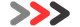 Three right-pointing arrows: gray, red, and black.