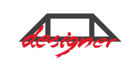 Logo with a red