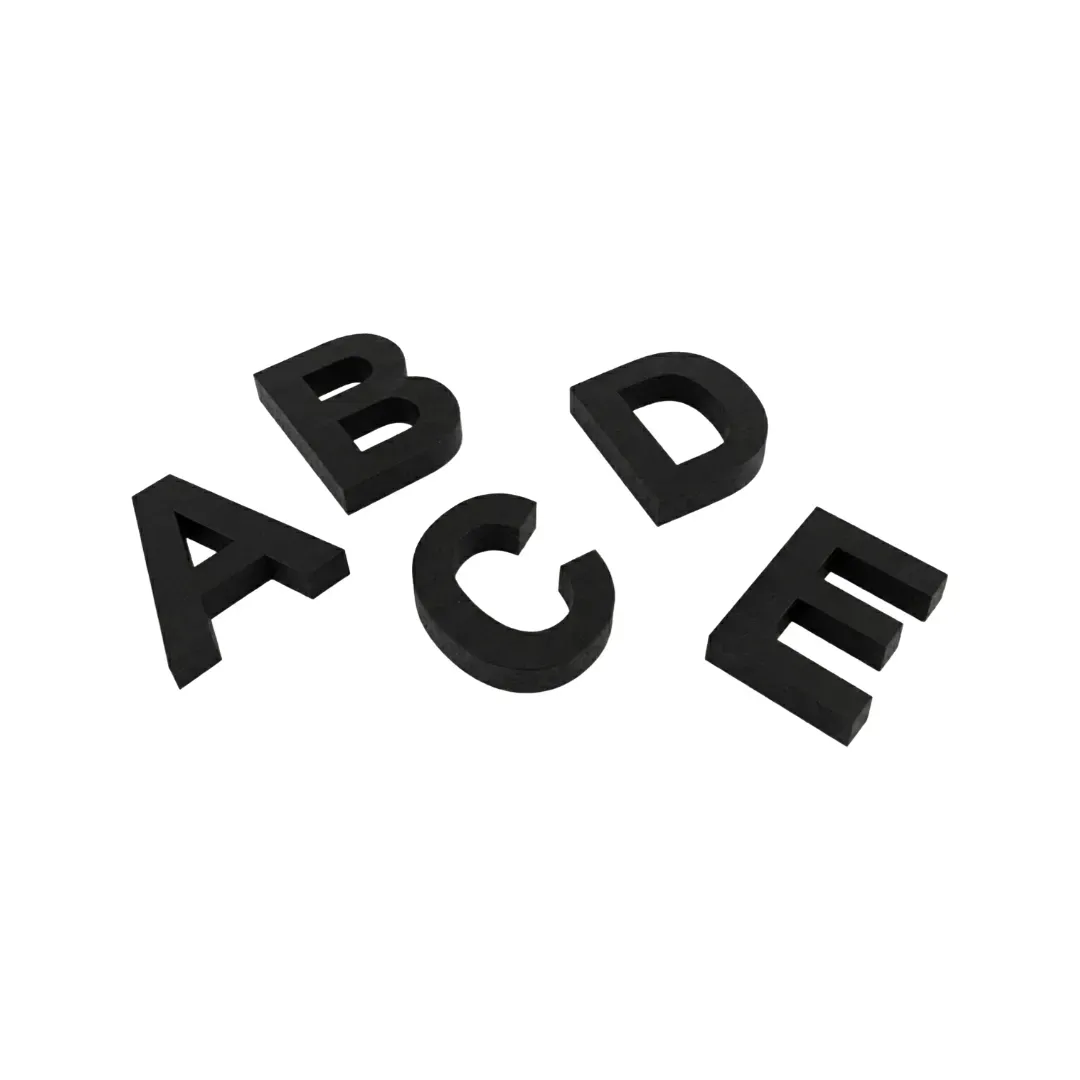 Pack x5 Letras Corpóreas de Polyfan (20 cm)