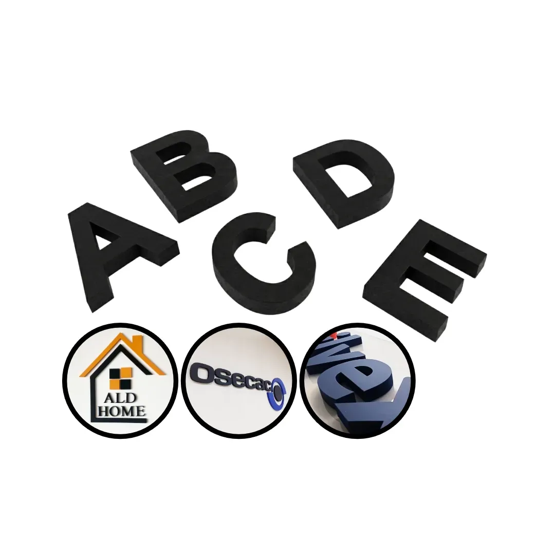 Pack x5 Letras Corpóreas de Polyfan (20 cm)