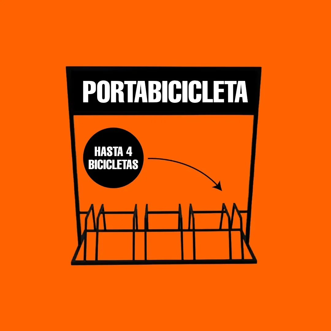 PortaBicicleta (soporta hasta 4 bicicletas)