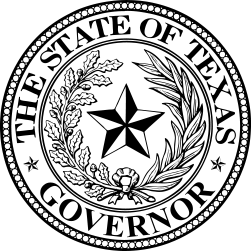 the state of Texas governor.