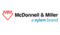Logo of McDonnell & Miller, a Xylem brand; red-outlined symbol, black text.