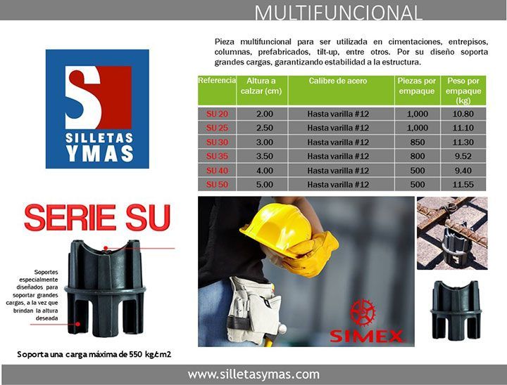 SILLETAS Y MÁS MÉXICO - Serie SU