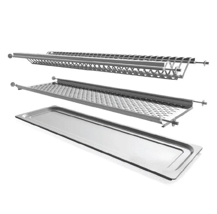 סט מייבש צלחות קפיצי