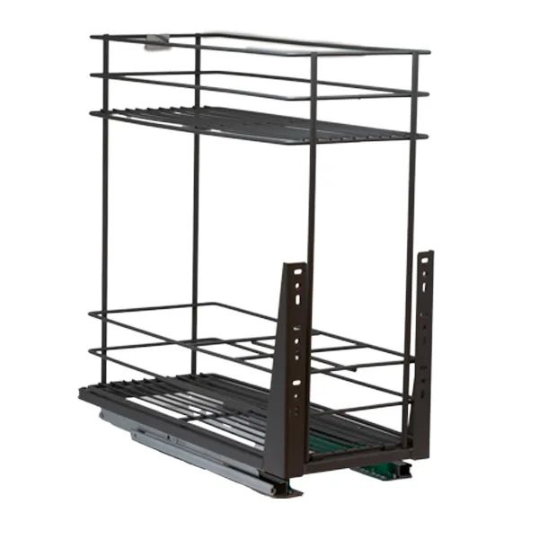 עגלת בקבוקים 2 קומות