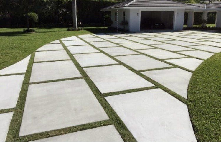 After Grass Pavers - Tampa, FL - MD Finishers